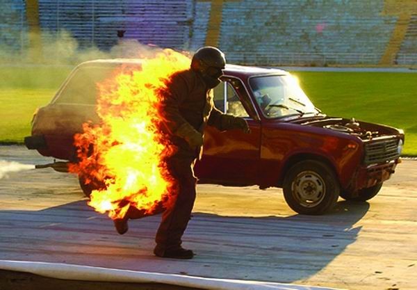 Горение каскадера