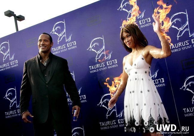 Награждение самых бесбашенных каскадеров мира. World stunt awards