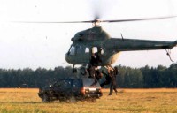 Съемка трюкового ролика Ассоциации каскадеров России